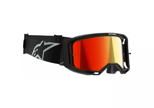 Kros naočale Alpinestars Vision 8 Corp  Mirror crno crvena