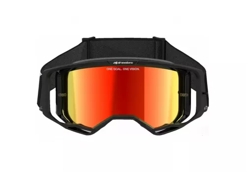 Kros naočale Alpinestars Vision 8 Corp  Mirror crno crvena