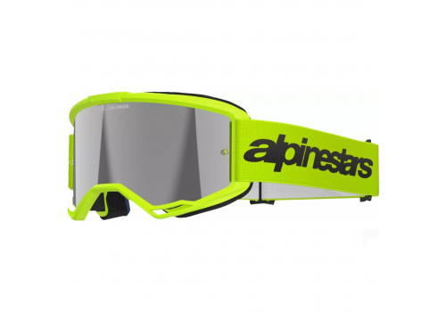 Kros naočale Alpinestars Vision 3 Wordmark Mirror neon