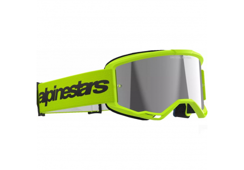 Kros naočale Alpinestars Vision 3 Wordmark Mirror neon