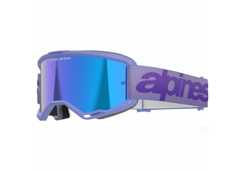 Kros naočale Alpinestars Vision 5 Wordmark Mirror ljubičasta