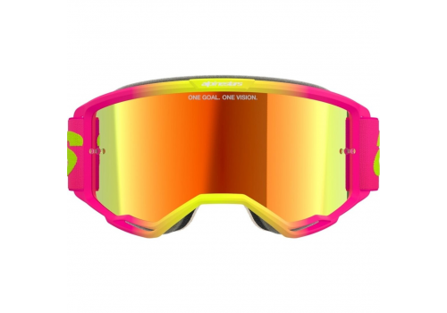 Kros naočale Alpinestars Vision 5 Wordmark Mirror pink neon