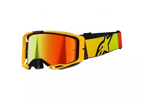 Kros naočale Alpinestars Vision 8 Corp Mirror neon pink