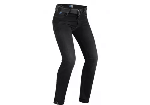 Moto traperice PMJ Cafe Racer jeans crne