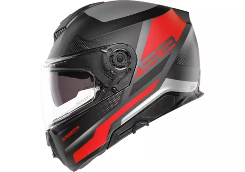 Moto kaciga Schuberth S3 Daytona antracit crvena