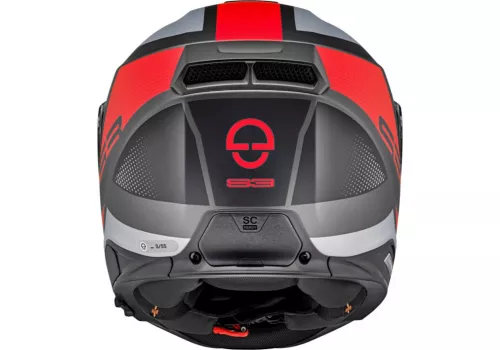 Moto kaciga Schuberth S3 Daytona antracit crvena