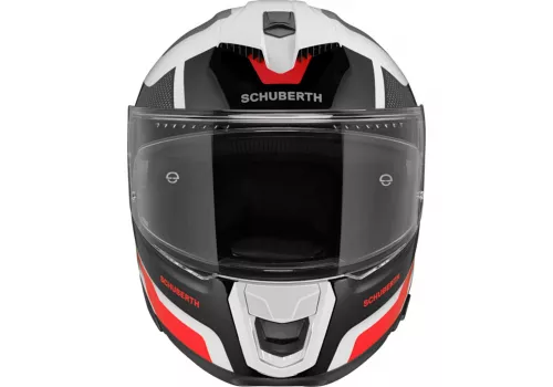 Moto kaciga Schuberth S3 Daytona sivo bijela crvena