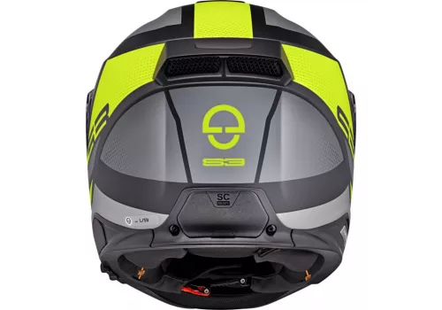 Moto kaciga Schuberth S3 Daytona siva neon