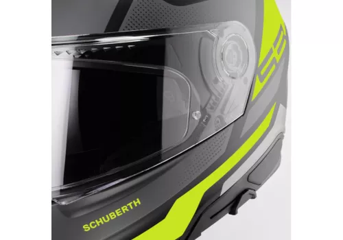 Moto kaciga Schuberth S3 Daytona siva neon