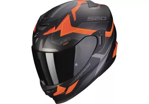 Moto kaciga Scorpion Exo-520 Evo Air Elan Narančasta