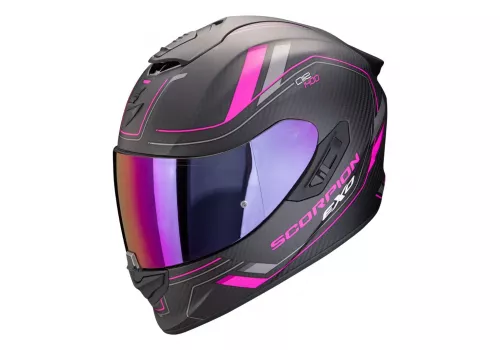 Moto kaciga Scorpion Exo 1400 II Carbon Air Mirage matt pink