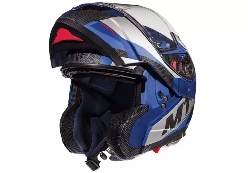 Moto kaciga MT Helmets Atom SV Transcendent plava