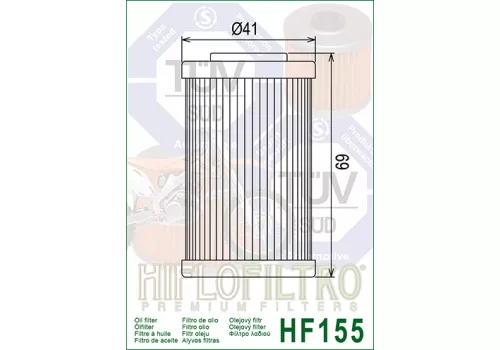 Filtar za ulje HF 155