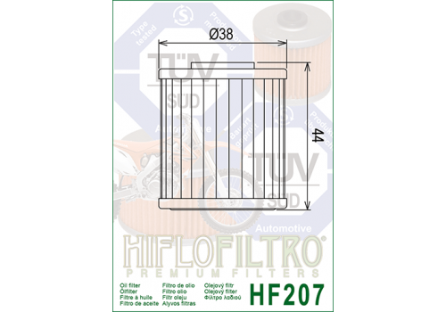 Filtar za ulje HF207
