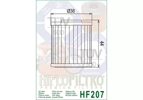 Filtar za ulje HF207